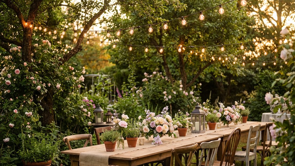Rustic wedding theme preview